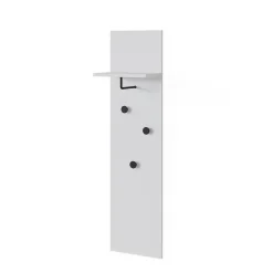 Wandgarderobe Siri Weiß 36 x 135 cm Vicco