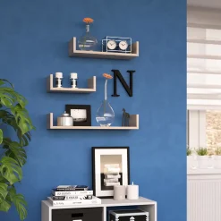 Wandregal Sonoma 60 x 10 cm 3er Set Vicco