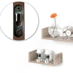 Wandregal Sonoma 60 x 10 cm 3er Set Vicco