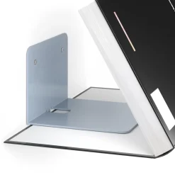 Wandregal Ghost Grau 12.5 x 9 cm 4er Set Vicco