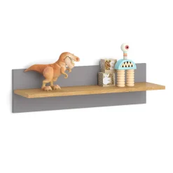 Wandregal Malia Grau 70 x 20 cm Vitalispa