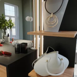 Wandregal Paolo Anthrazit 30 x 190 cm 2er Set Vicco