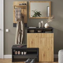 Wandspiegel Selena Artisan-Eiche 70 x 55 cm Vicco