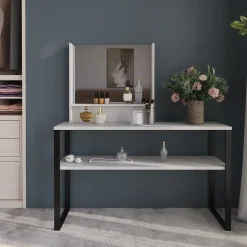 Wandspiegel Sherry Weiß 70 x 65 cm Vicco