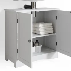 Waschbeckenunterschrank Bianco Weiß 60 x 60 cm Vicco