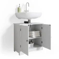 Waschbeckenunterschrank Bianco Weiß 60 x 60 cm Vicco