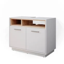 Waschbeckenunterschrank Beatrice Weiß 80 x 64 cm Vicco