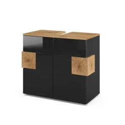 Waschbeckenunterschrank Eden Anthrazit 73.1 x 64 cm Vicco