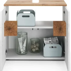 Waschbeckenunterschrank Eden Weiß 73.1 x 64 cm Vicco