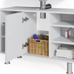 Waschbeckenunterschrank Fynn Weiß 80 x 54 cm Vicco