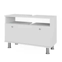 Waschbeckenunterschrank Fynn Weiß 80.2 x 54 cm mit Schublade Vicco