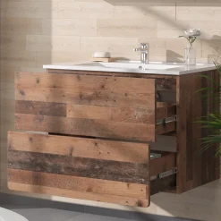 Waschbeckenunterschrank Izan Oldstyle 2-teilig Vicco