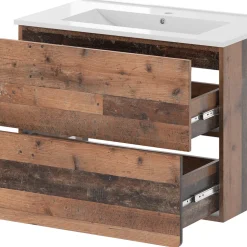 Waschbeckenunterschrank Izan Oldstyle 2-teilig Vicco