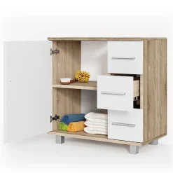 Waschbeckenunterschrank Ilias Sonoma 60 x 60.8 cm Vicco