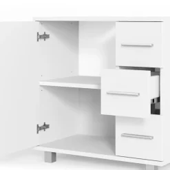 Waschbeckenunterschrank Ilias Weiß 60 x 60.8 cm Vicco