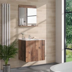 Waschbeckenunterschrank Izan Oldstyle 2-teilig Vicco