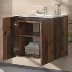 Waschbeckenunterschrank Izan Oldstyle 2-teilig Vicco