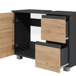 Waschbeckenunterschrank J-Shape Sonoma 80 x 60.8 cm Vicco