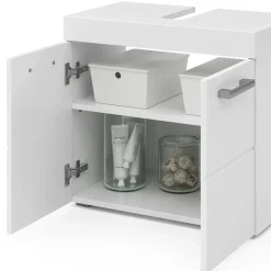 Waschbeckenunterschrank Luna Weiß 60 x 56 cm Vicco