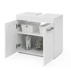 Waschbeckenunterschrank Luna Weiß 60 x 56 cm Vicco