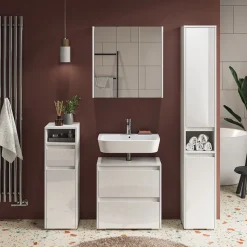 Waschbeckenunterschrank Majest Weiß 60.2 x 62.1 cm Vicco