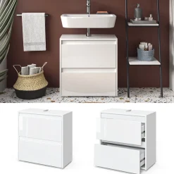 Waschbeckenunterschrank Majest Weiß 60.2 x 62.1 cm Vicco