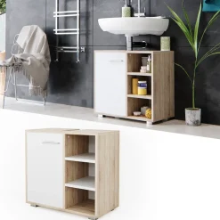 Waschbeckenunterschrank Perry Sonoma 60 x 55.6 cm Vicco