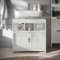 Waschbeckenunterschrank Vilda Weiß 60 x 60 cm Vicco