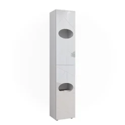 Wäscheschrank Irma Weiß 37.2 x 192 cm Vicco